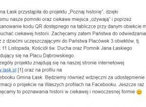 PROJEKT - ,,POZNAJ HISTORIĘ''.